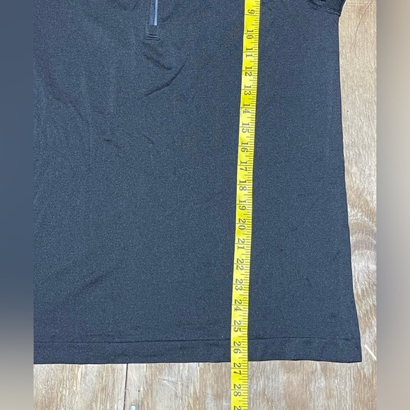 Lululemon Surge Half Zip Top men m black @B4 - Picture 4 of 6